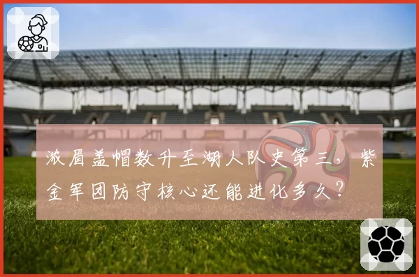 浓眉盖帽数升至湖人队史第三，紫金军团防守核心还能进化多久？